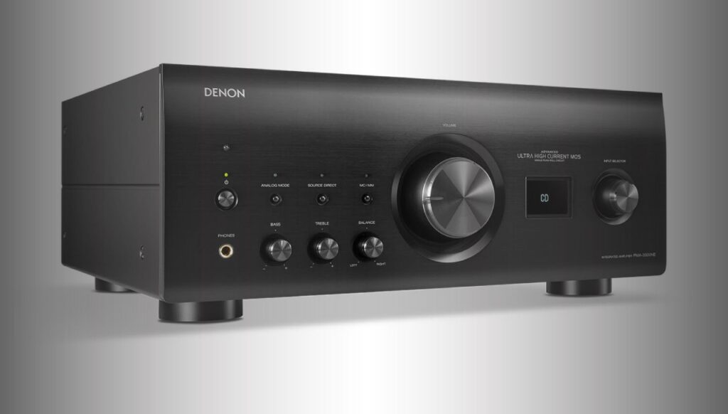 DENON PMA 3000NE Amplificador Integrado DAC MM MC Phono 80 Watts