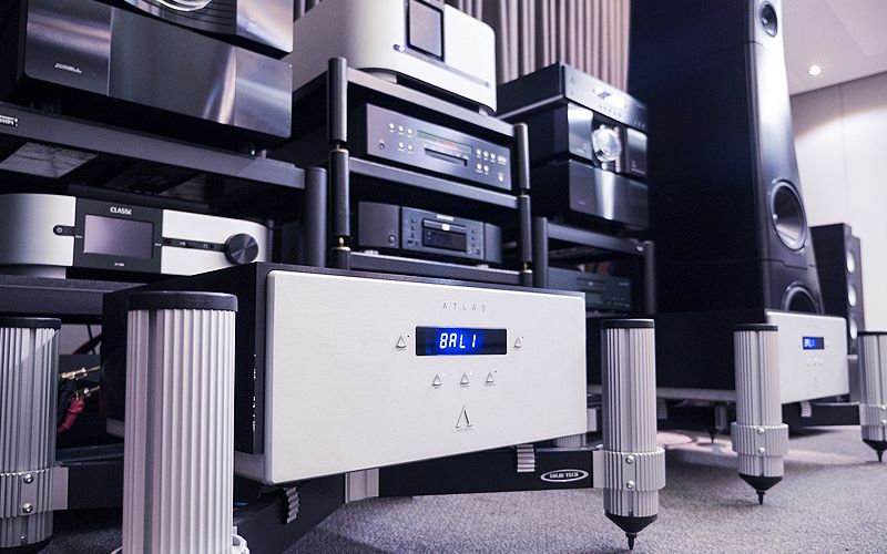 equipamento de áudio high-end