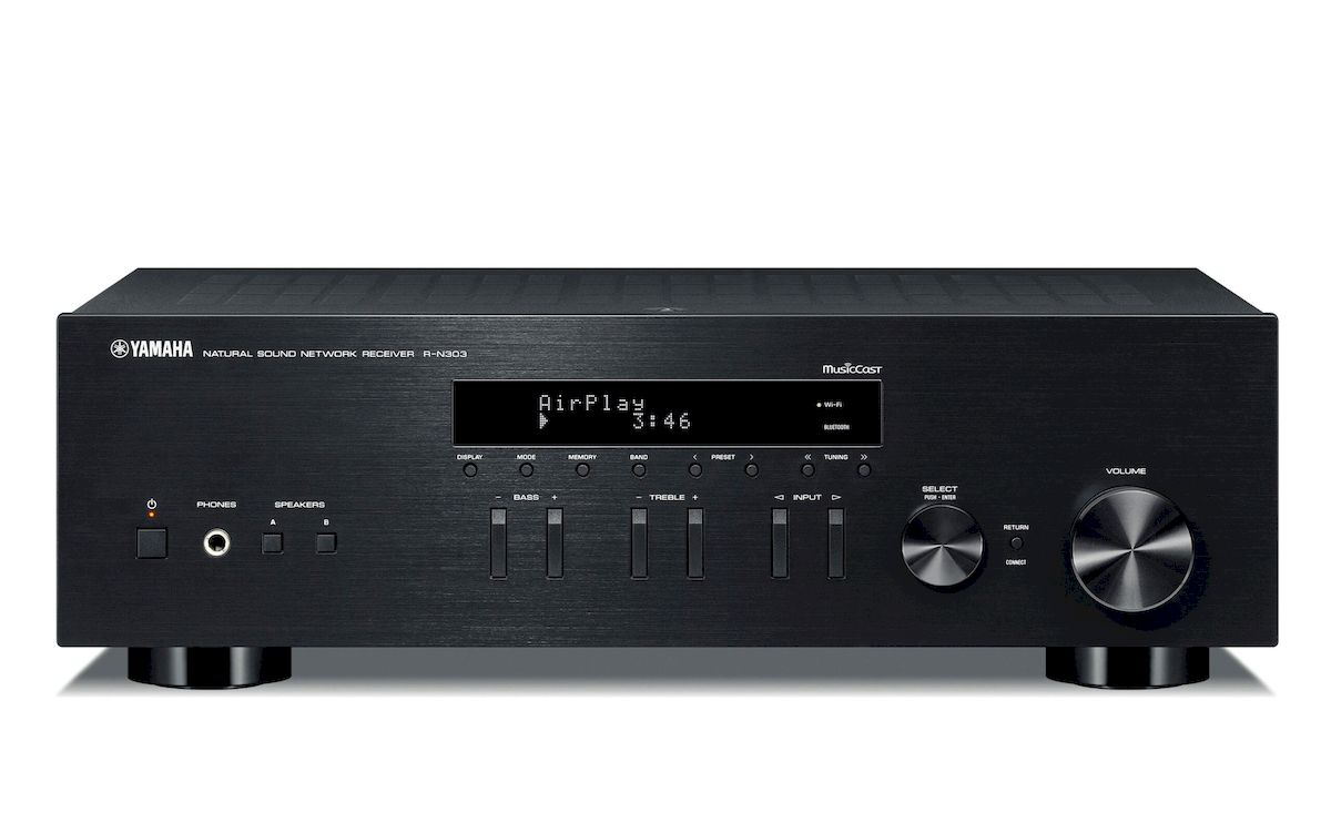 YAMAHA ヤマハ R-N303 ブラック Tudo sobre o Yamaha R-N303 Stereo Receiver