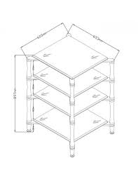 NORSTONE SLENDER GUNMETAL Rack HiEnd - Loja HIFICLUB