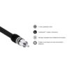 KIMBER HERO ULTRAPLATE BLACK Cabo Interconnect RCA  1 metro - Image 4