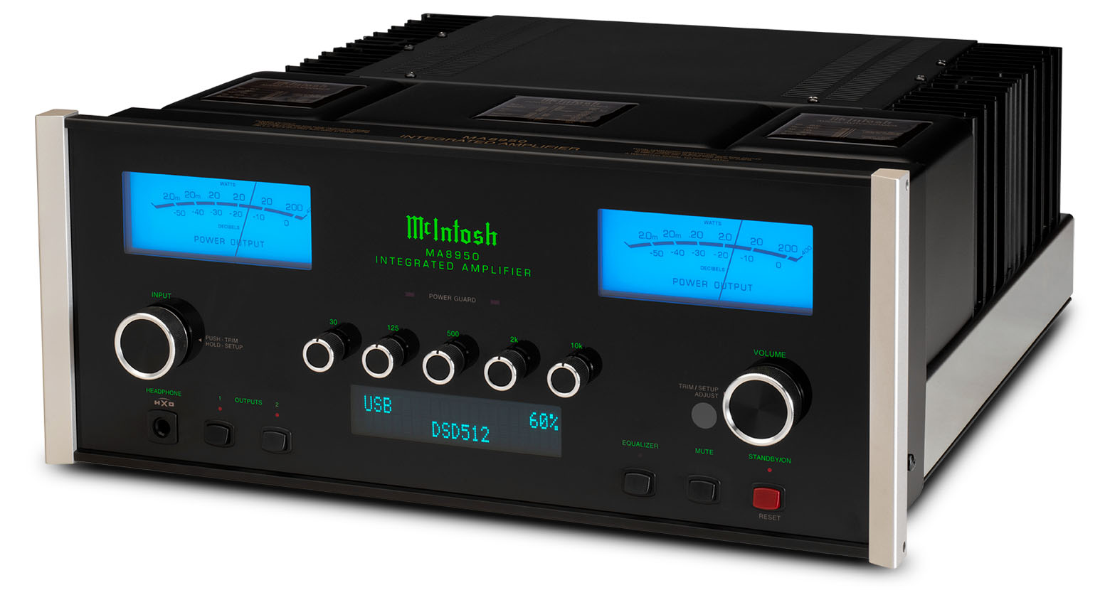 MCINTOSH MA8950 Amplificador Integrado com MM MC Phono DAC2 200 Watts - Imagem 7