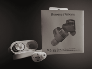B&W Pi5 S2 True Wireless Earphones, In-Ear Bluetooth Earbuds with Mic, Active Noise Cancellation