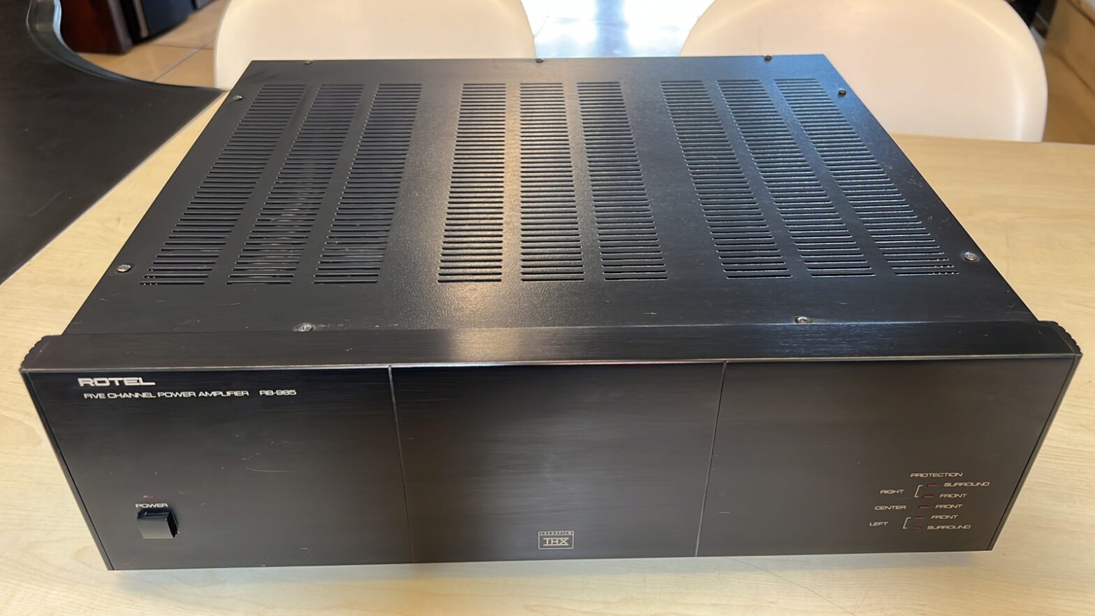 ROTEL RB985 THX 5x 100 watts - Loja HIFICLUB