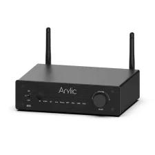ARYLIC B50 Mini Amplificador Stereo com Bluetooth, DAC e Phono MM 50 watts