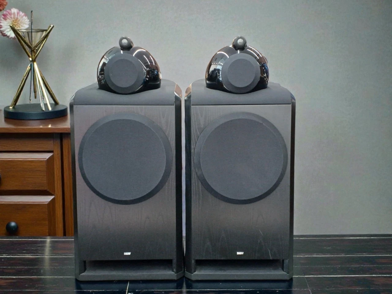 B&W 801 NAUTILUS Black Ash - Imagem 9