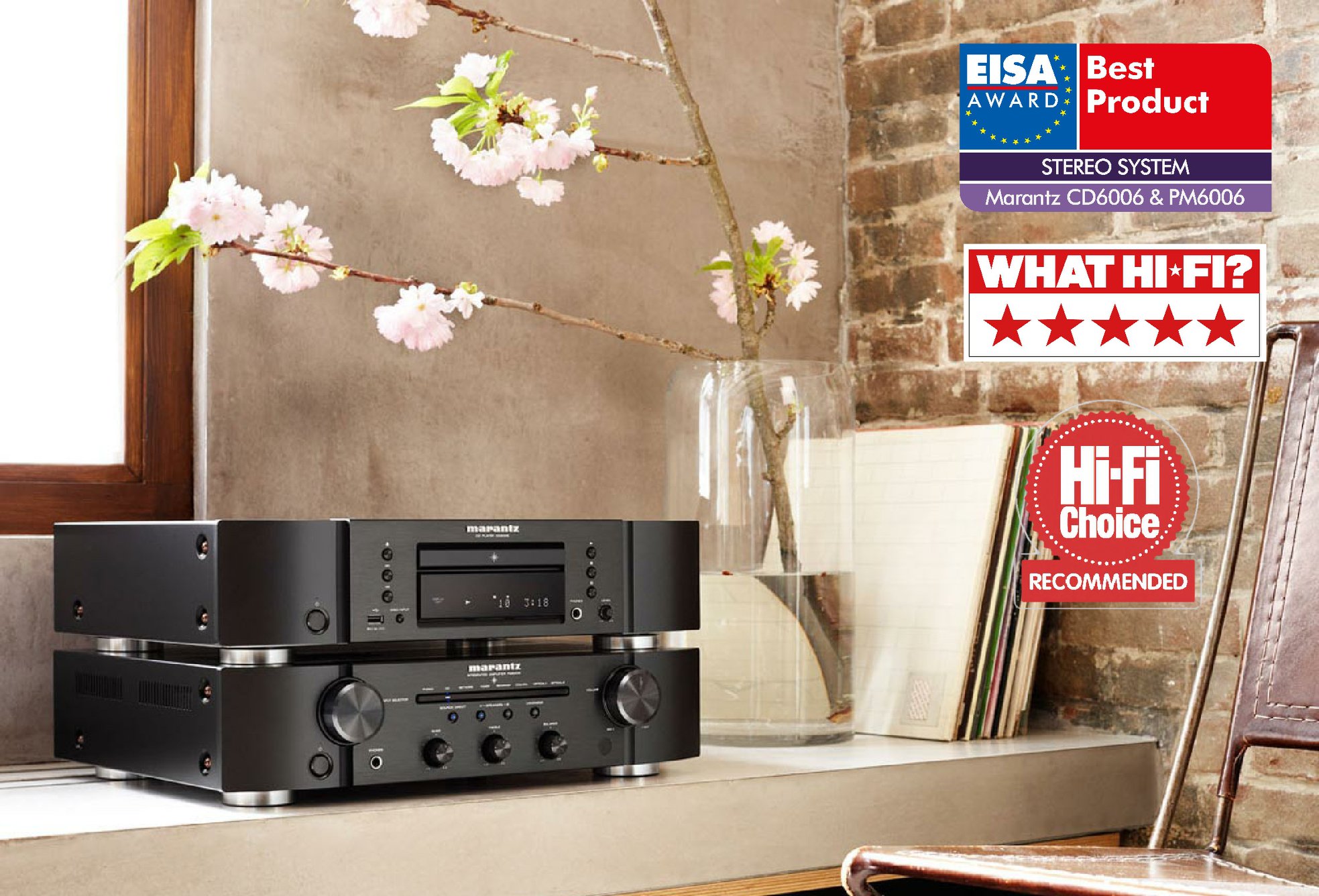 MARANTZ PM6006 Integrado com MM Phono e DAC 45 watts - Imagem 5