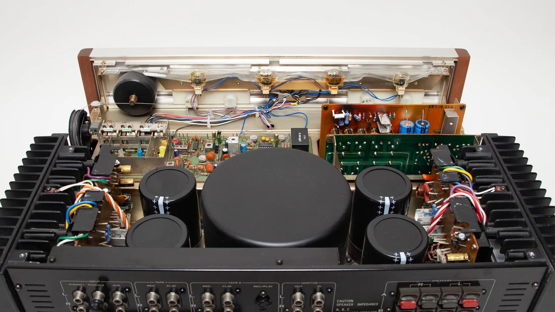 PIONEER SX-1280 AM FM Stereo Receiver 185 watts - Imagem 5