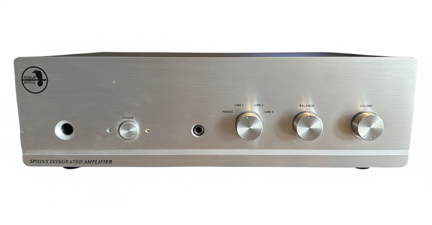 ROGUE AUDIO SPHINX V1 - Amplificador Integrado Híbrido,100 watts - Imagem 2