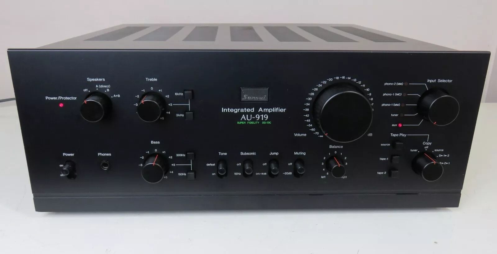 SANSUI AU-919 Amplificador Integrado 100 watts