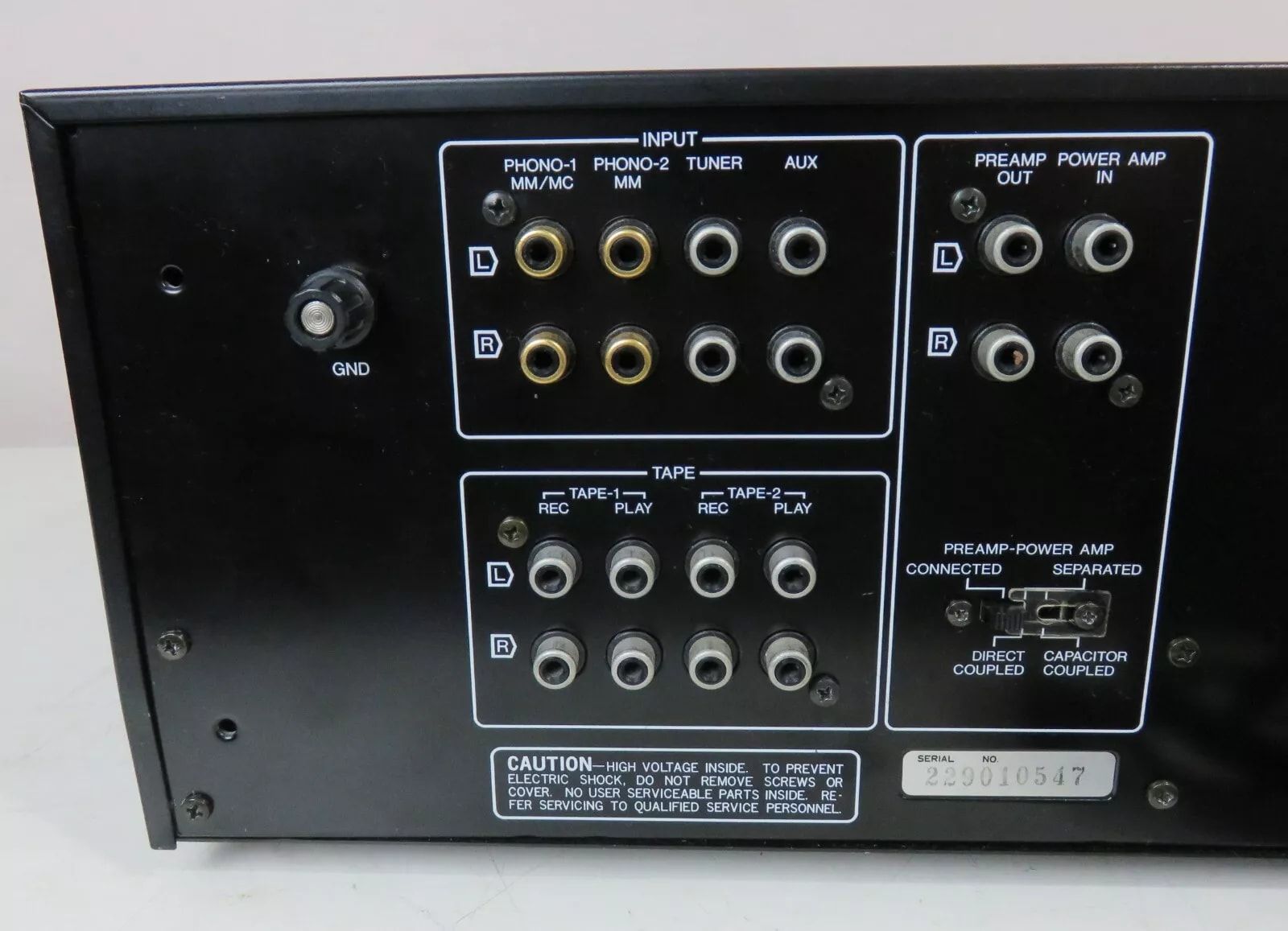 SANSUI AU-919 Amplificador Integrado 100 watts - Imagem 7