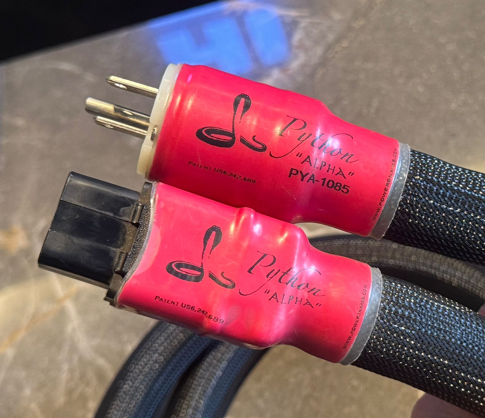 SHUNYATA PYTHON ALPHA Cabo de Força 20A 1.8 metro - Imagem 4