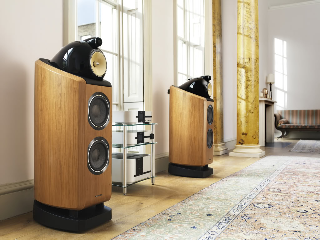 B&W 802 Diamond Cherrywood, 500 Watts - Imagem 4