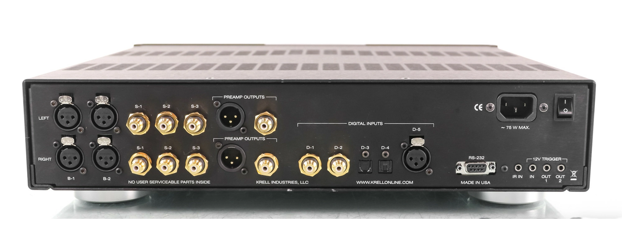 KRELL Illusion II - Pré-Amplificador com DAC (24 bits e 192 kHz) - Imagem 5