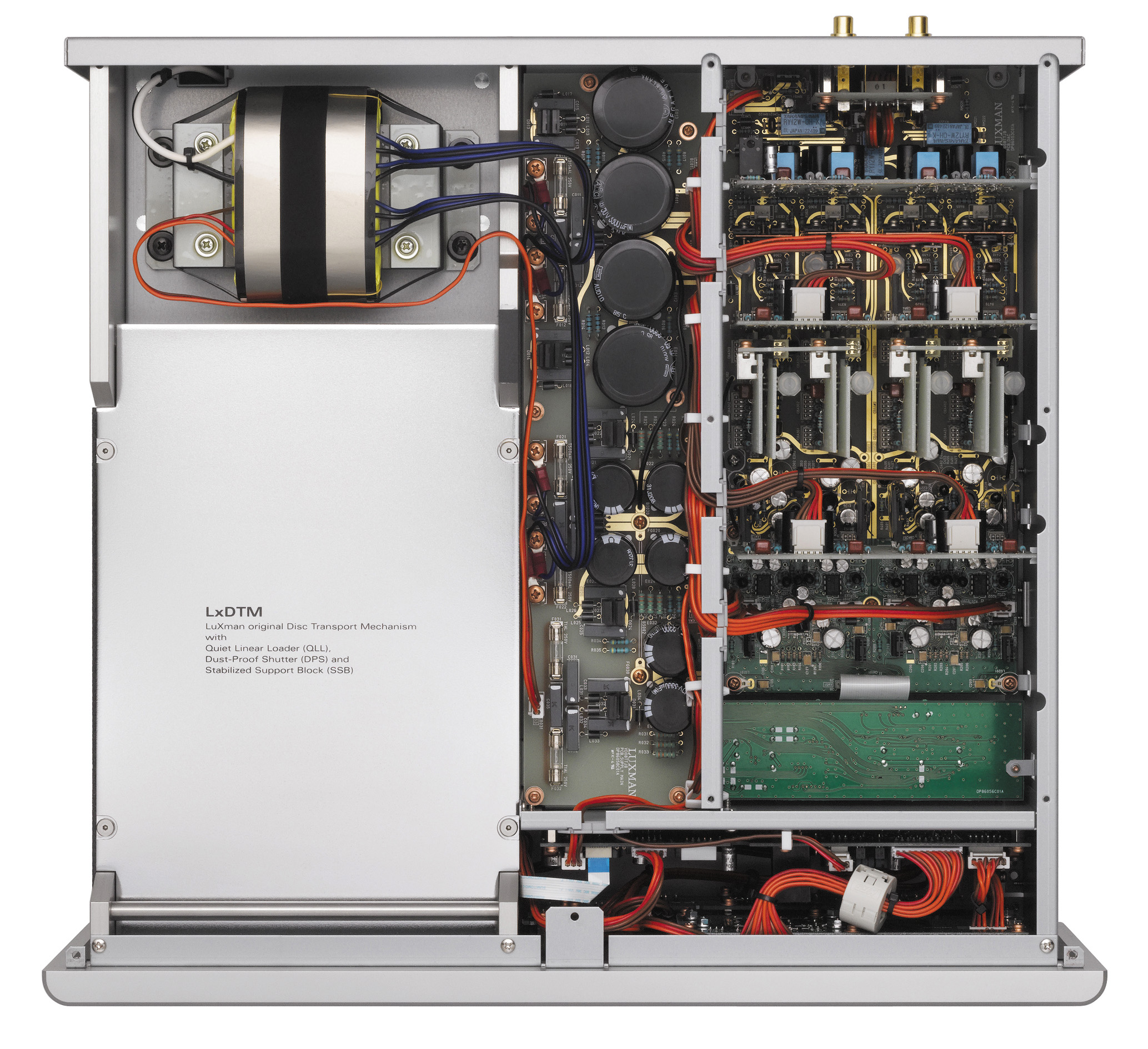 LUXMAN D-08u Ultimate - Player de CD, SACD, e DAC (Conversor Digital-Analógico) - Imagem 4