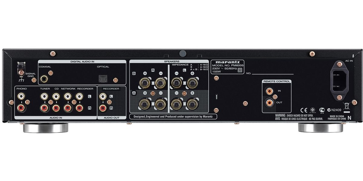 MARANTZ PM6006 Integrado com MM Phono e DAC 45 watts - Imagem 2