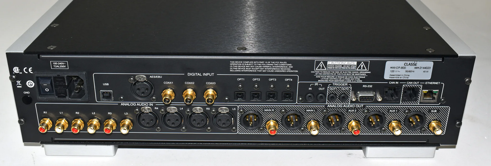 CLASSE CP800 Preamplificador com DAC - Imagem 6