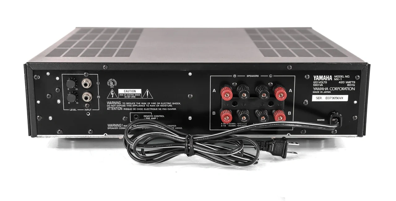 YAMAHA MX-1 - Amplificador Stereo, 200 watts - Imagem 4