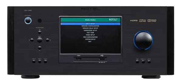 ROTEL RSP-1582  Pre Processador AV 7.2  4K HDR Bluetooth aptX