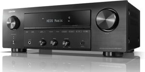 DENON DRA-800H Receiver Stereo 2.1 4K HDMI WiFi e Bluetooth 100 watts