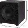 ELAC SUB1015 BK Subwoofer Ativo 10" 120 watts - Image 4