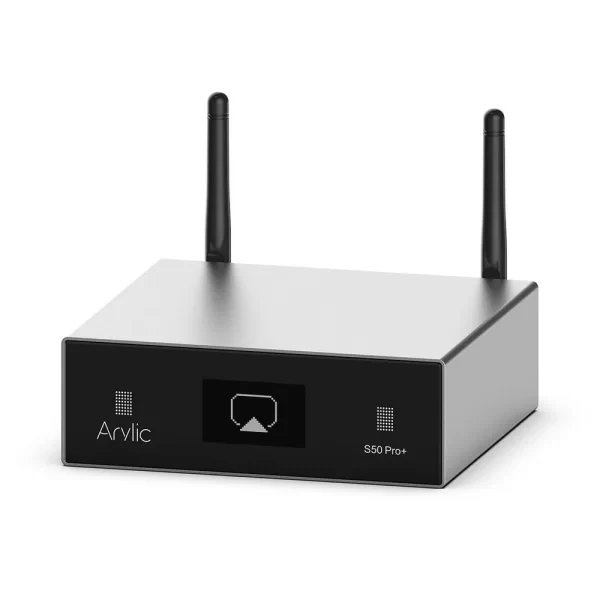 ARYLIC S50PRO+ Pré-amplificador Stereo - Audio Streamer Bluetooth e Wi-Fi