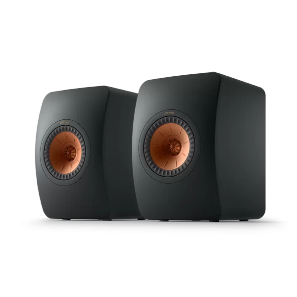 KEF LS50 META Black Caixas Bookshelf