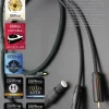 ZAVFINO THE Highlands MKII PURE SILVER LITZ CONSTRUCTION TONEARM CABLE - Image 4