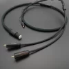 ZAVFINO THE Highlands MKII PURE SILVER LITZ CONSTRUCTION TONEARM CABLE - Image 2