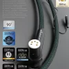 ZAVFINO THE Highlands MKII PURE SILVER LITZ CONSTRUCTION TONEARM CABLE - Image 3