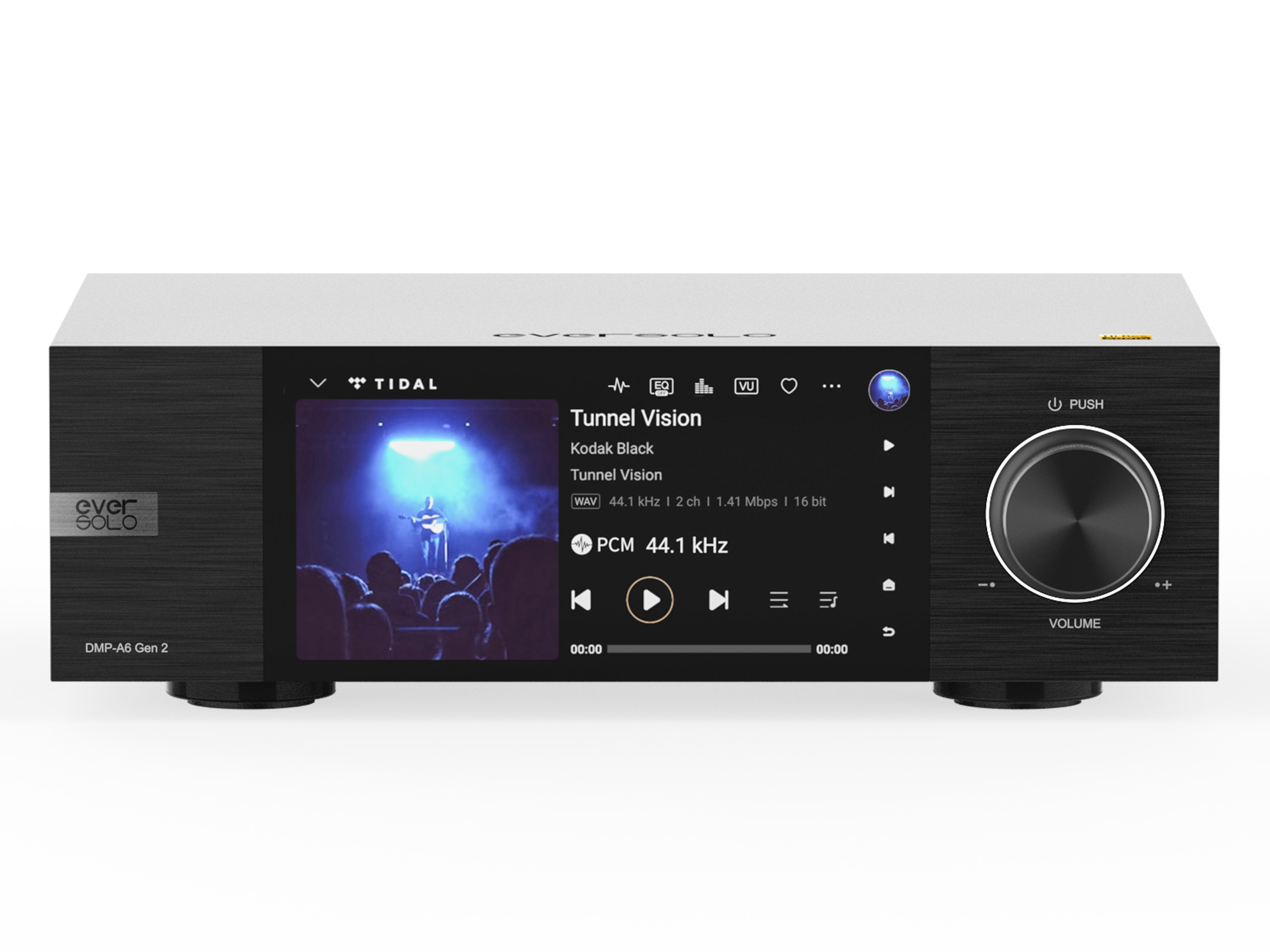 EVERSOLO DMP-A6 Geração 2 - Streamer de Música de Alta Fidelidade, Bluetooth 5.0