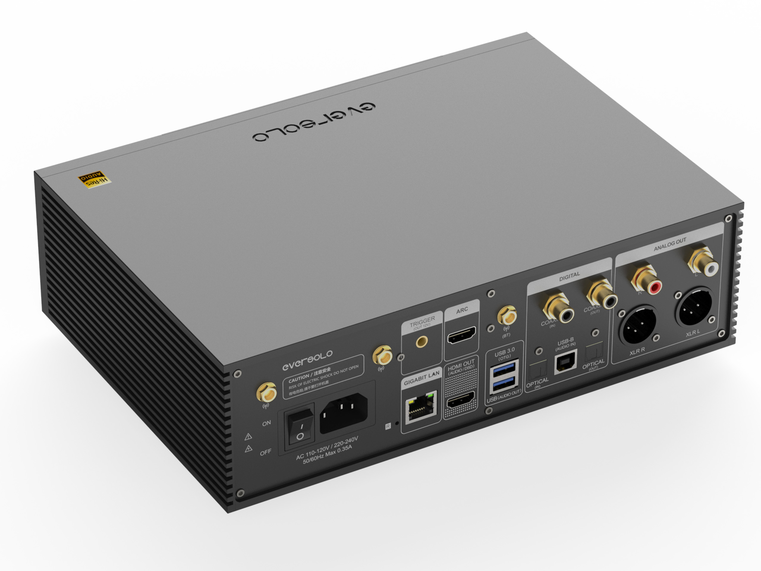 EVERSOLO DMP-A6 Geração 2 - Streamer de Música de Alta Fidelidade, Bluetooth 5.0 - Imagem 5