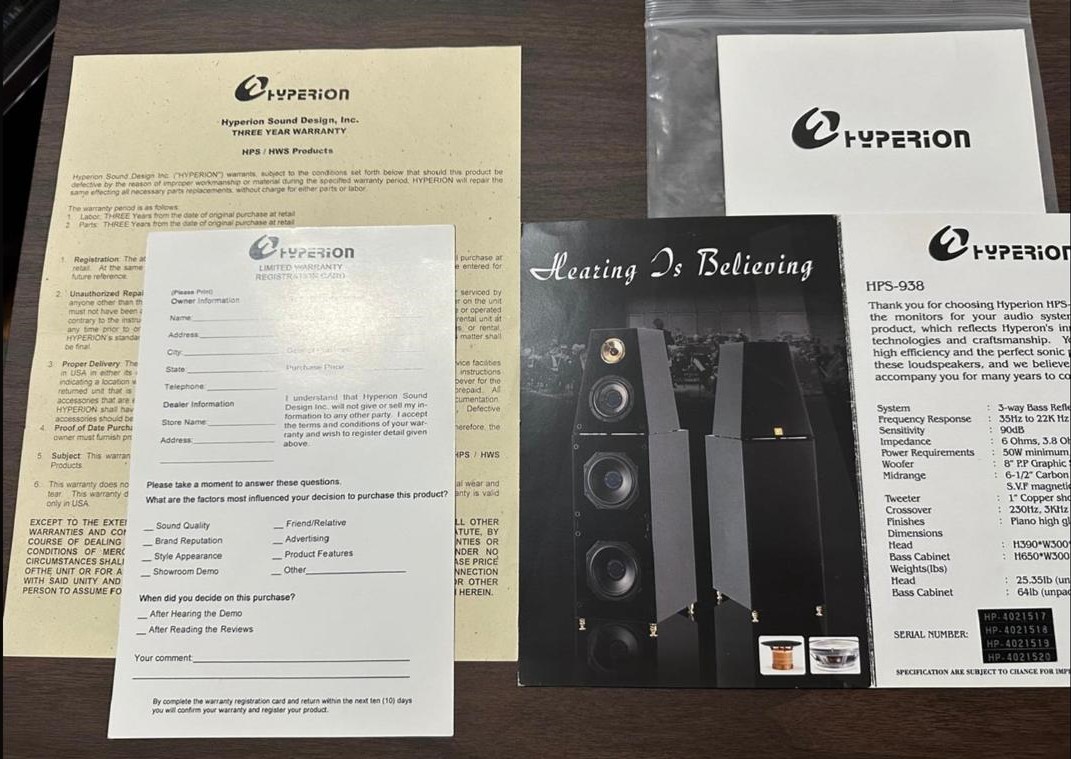 HYPERION HPS-938 - Caixa Torre - 200w (par) - Imagem 5