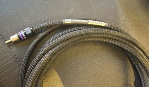 KIMBER CADENCE ULTRAPLATE – Cabo RCA Subwoofer Mono – 5m