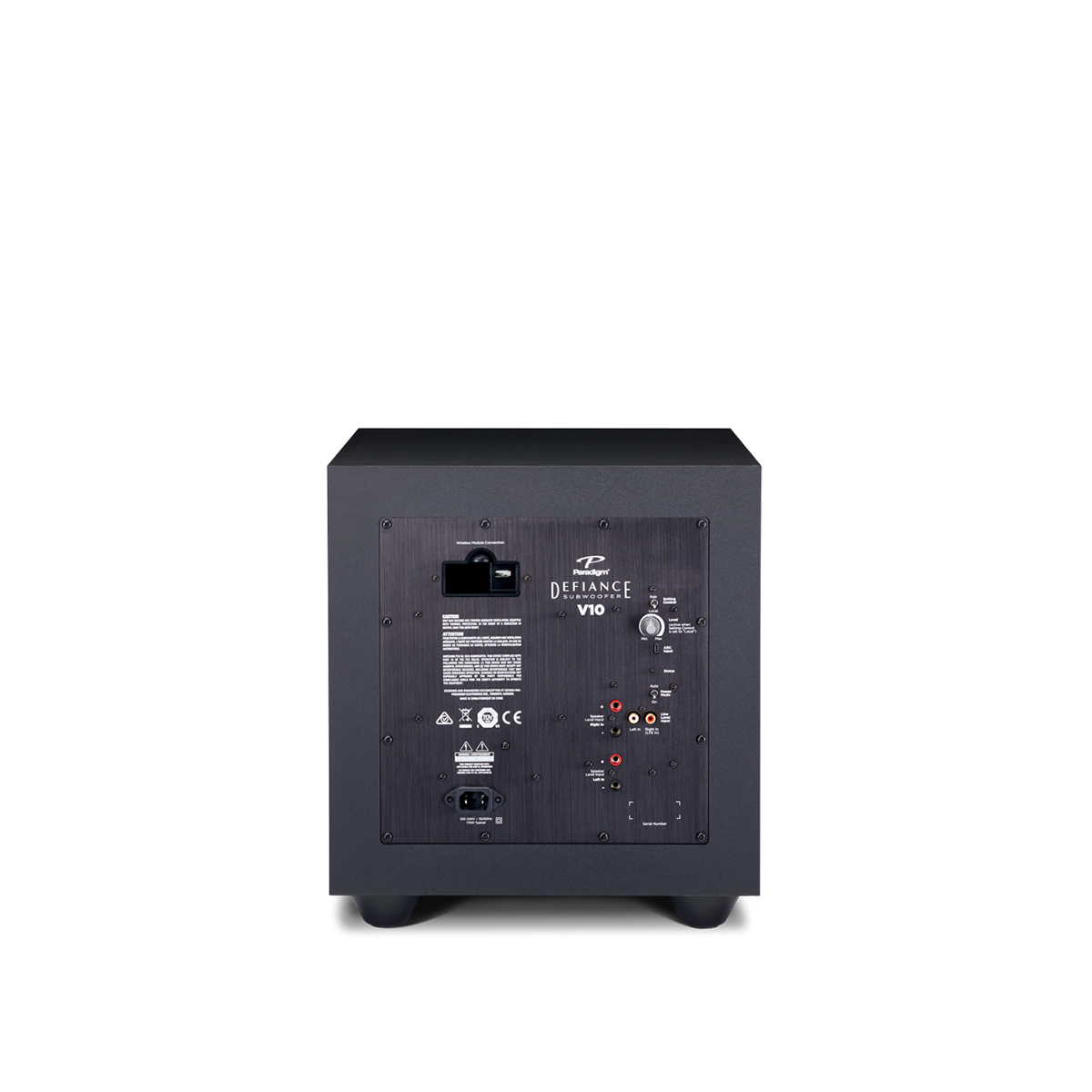 PARADIGM Defiance V10 Black 120V - Subwoofer 10" - 240w - Imagem 4