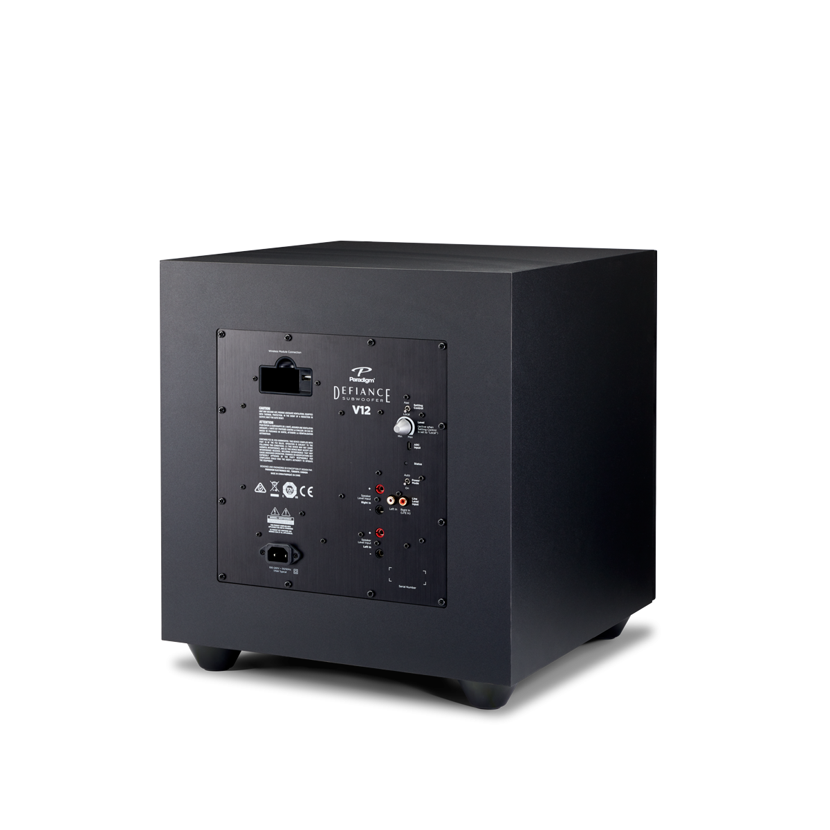 PARADIGM Defiance V12 Black 120V - Subwoofer 12" - 250w - Imagem 4