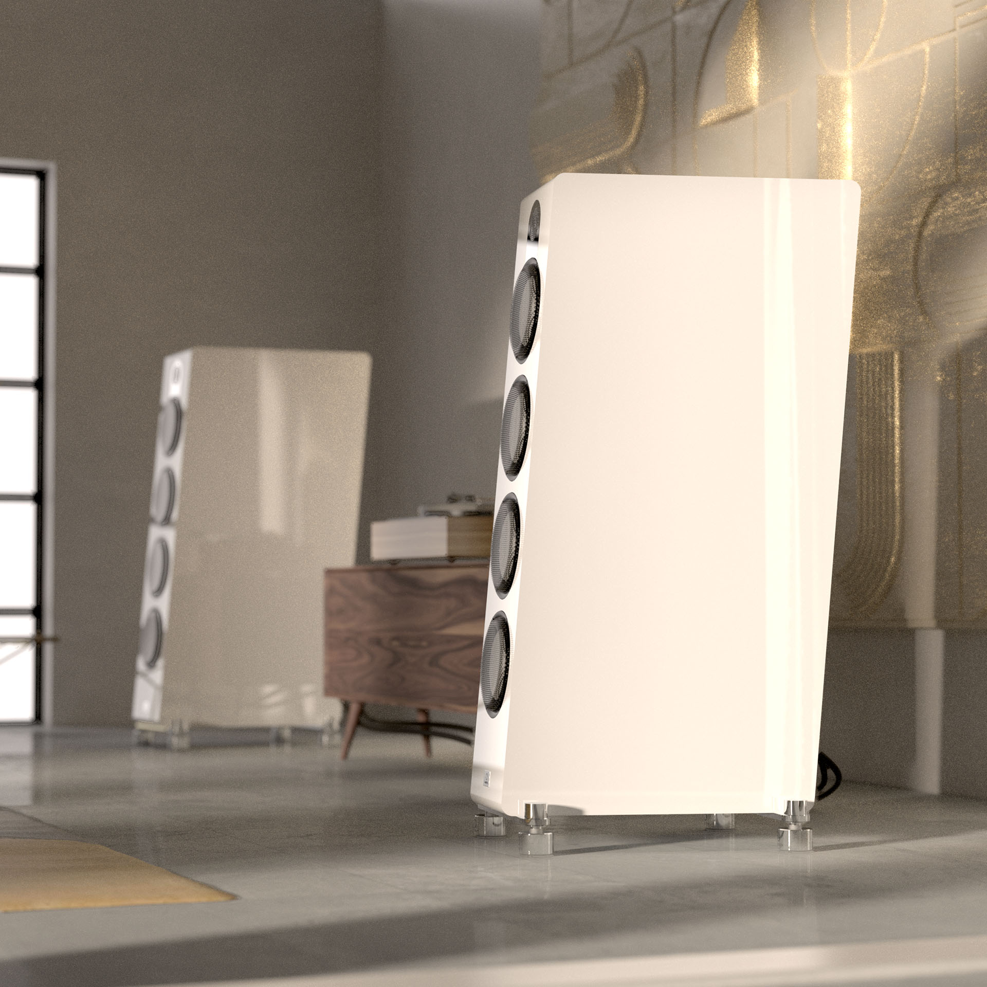 MARTEN Parker Quintet - Caixa Acústica Torre, 350 Watts - Imagem 3