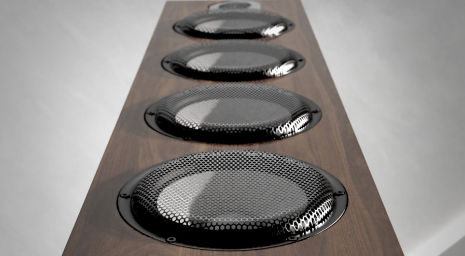 MARTEN Parker Quintet - Caixa Acústica Torre, 350 Watts - Imagem 4