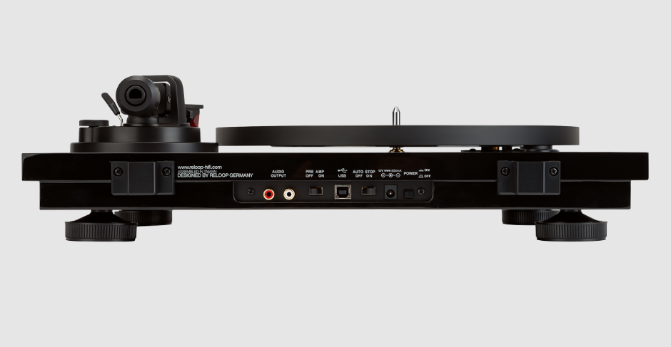 RELOOP TURN 3 - Toca-discos Analógico Hifi Premium, com Interface de Áudio Usb Digital, Black - Imagem 7