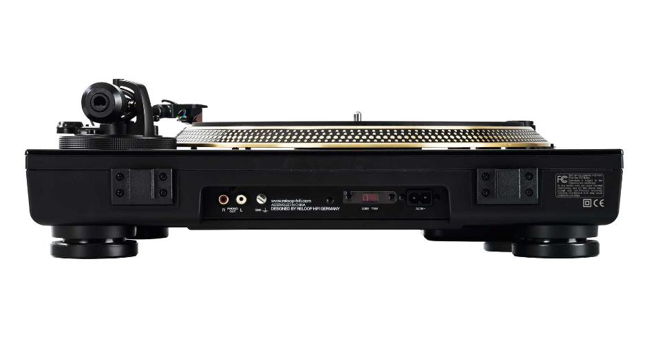 RELOOP TURN 5 - Toca-Discos Hifi com Acionamento Direto, Black - Imagem 4