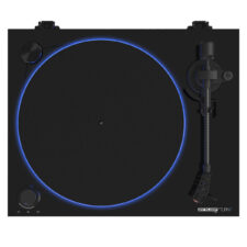 RELOOP TURN 7 – Toca-Discos Usb com Transmissão por Correia Premium, Black