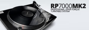 RELOOP RP-7000 MK2 – Toca-Discos com Sistema de Plataforma Giratória Profissional Upper Torque