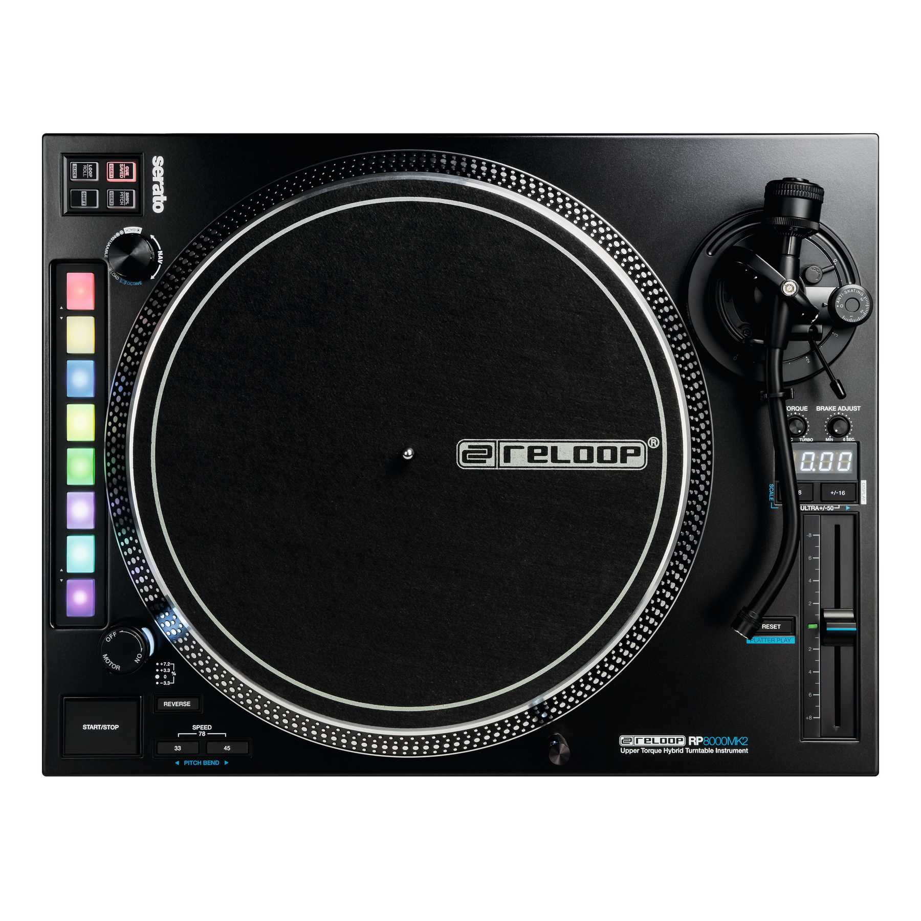 RELOOP RP-8000 MK2 - Toca-Discos Híbrido de Torque Superior - Imagem 2