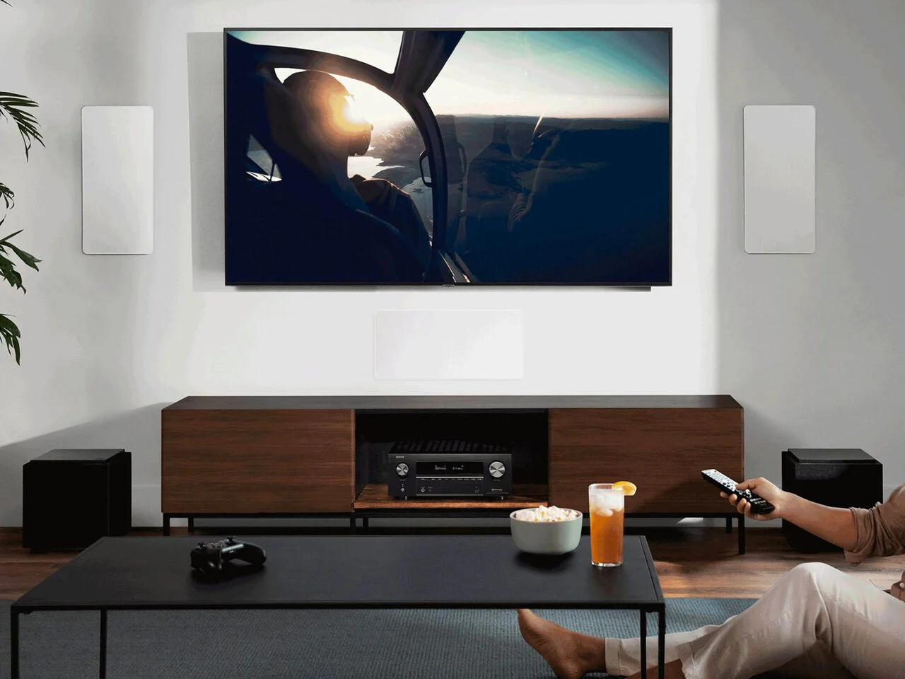 DENON AVR-X3800H - Receiver AV 8K de 9,4 Canais, com HEOS® integrado e Dolby Atmos, 105 Watts - Imagem 5