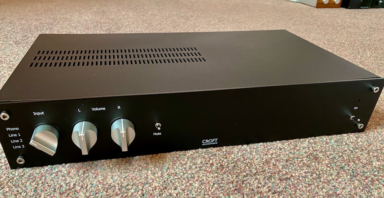 CROFT 25R - Pre-Amplificador Valvulado com Phono