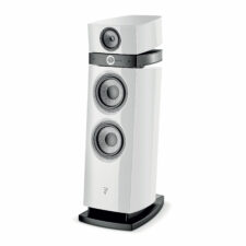 FOCAL MAESTRO UTOPIA EVO – Caixa Torre de 3 vias, Carrara Branco, 600 Watts
