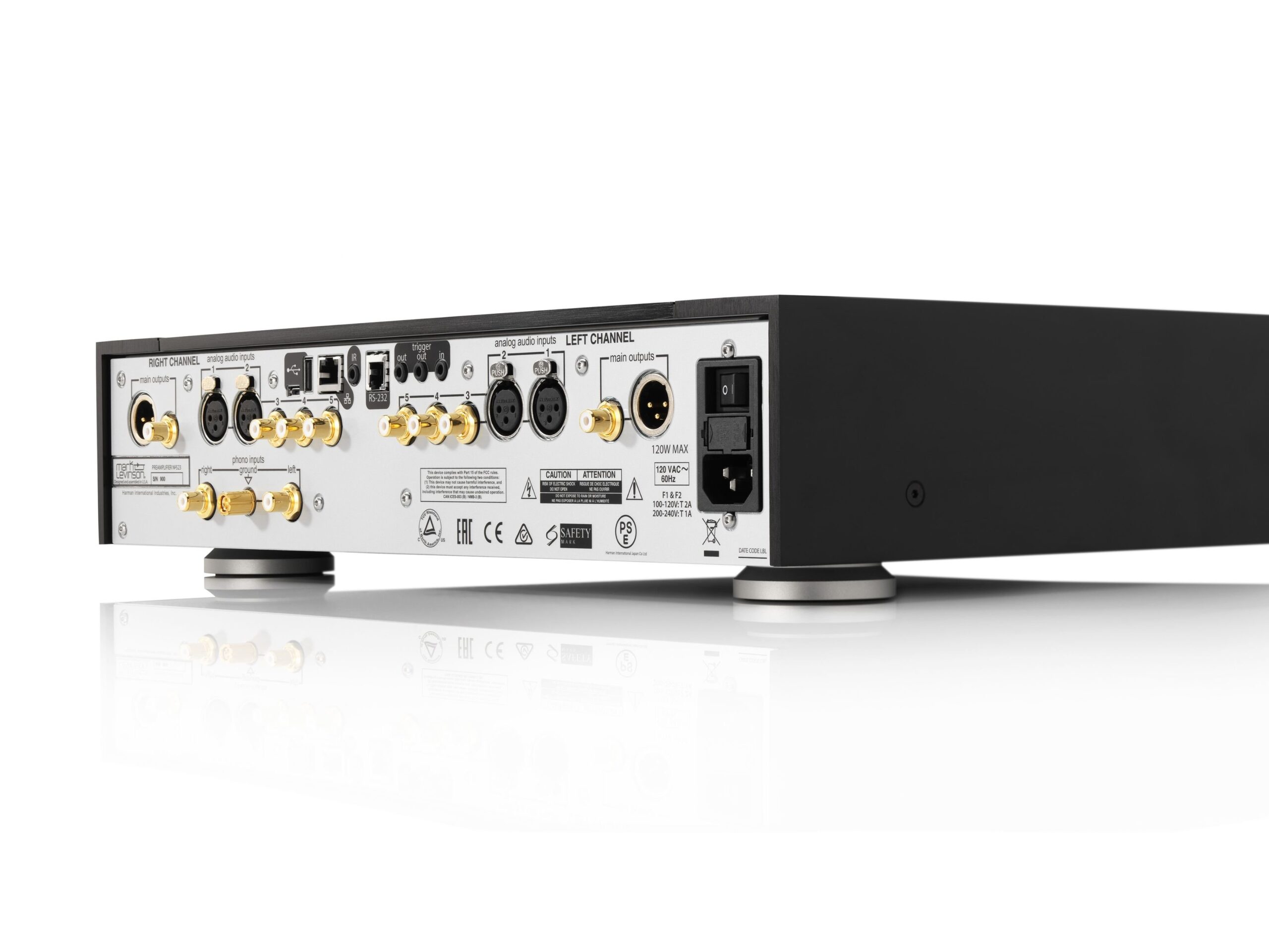 MARK LEVINSON 523 - Pré-amplificador Dual-Monaural com Estágio Phono - Imagem 6