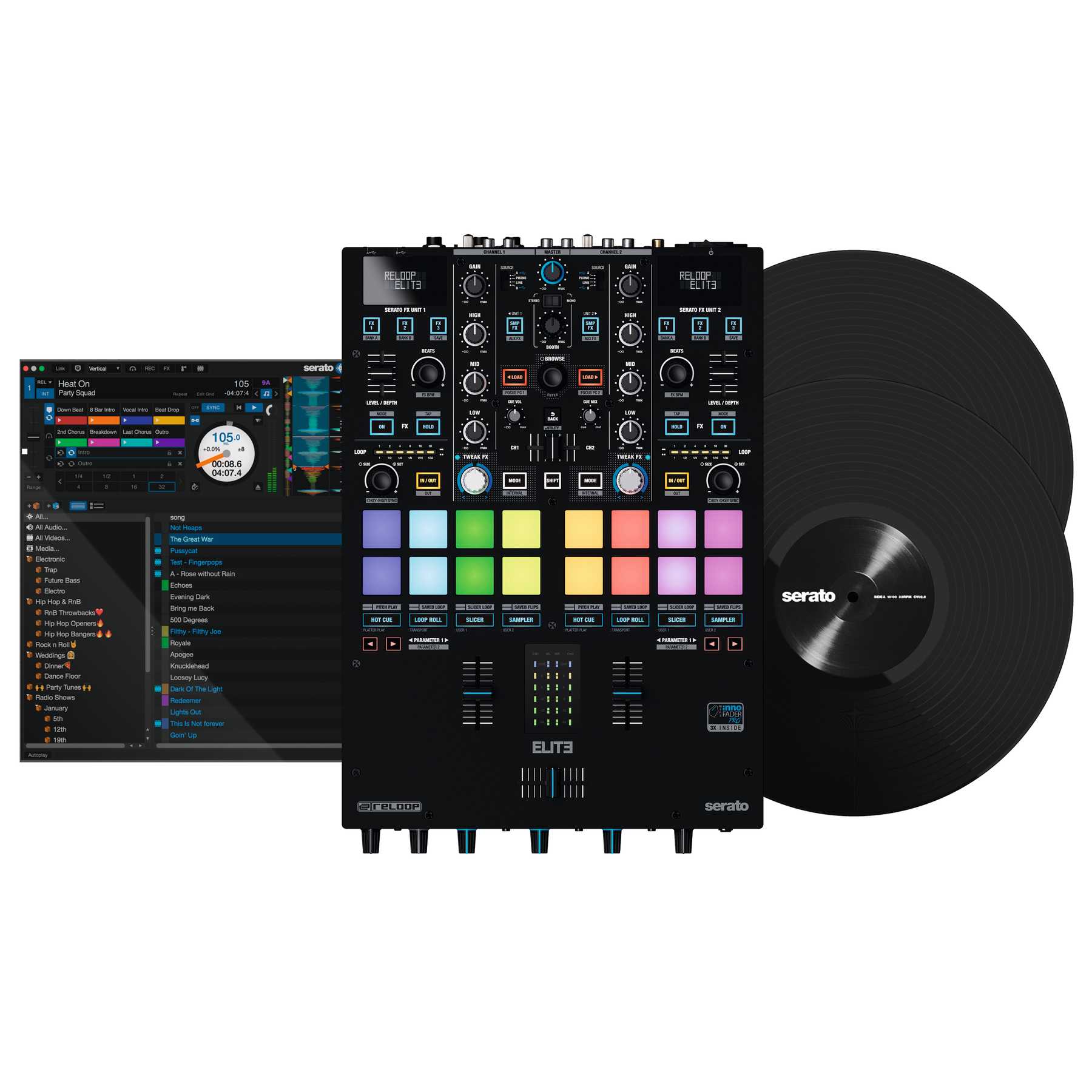 RELOOP ELITE - Mixer com Sistema de Vinil Digital - Imagem 11