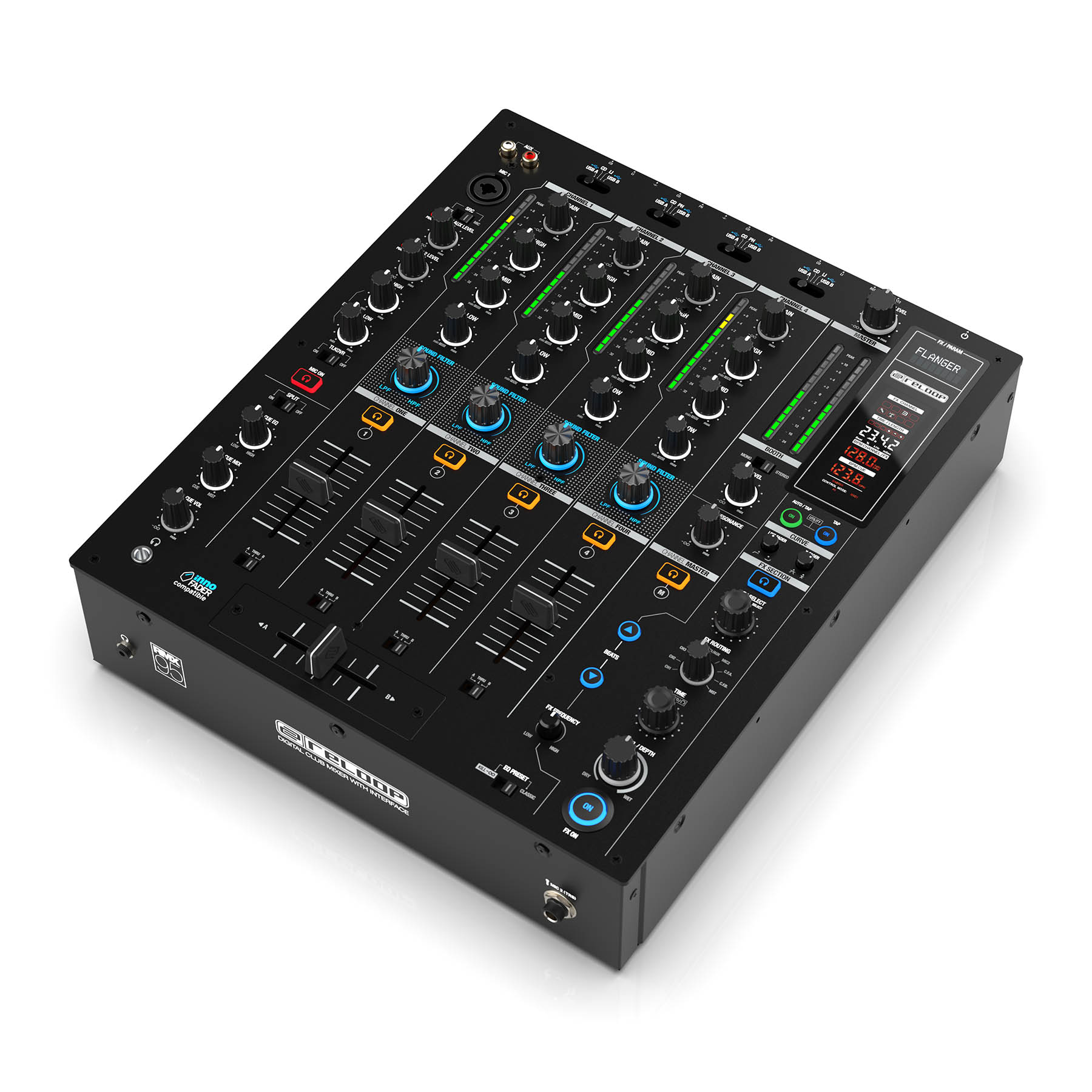 RELOOP RMX95 - Mixer Digital Club com 24-BIT, Dual Interface - Imagem 4