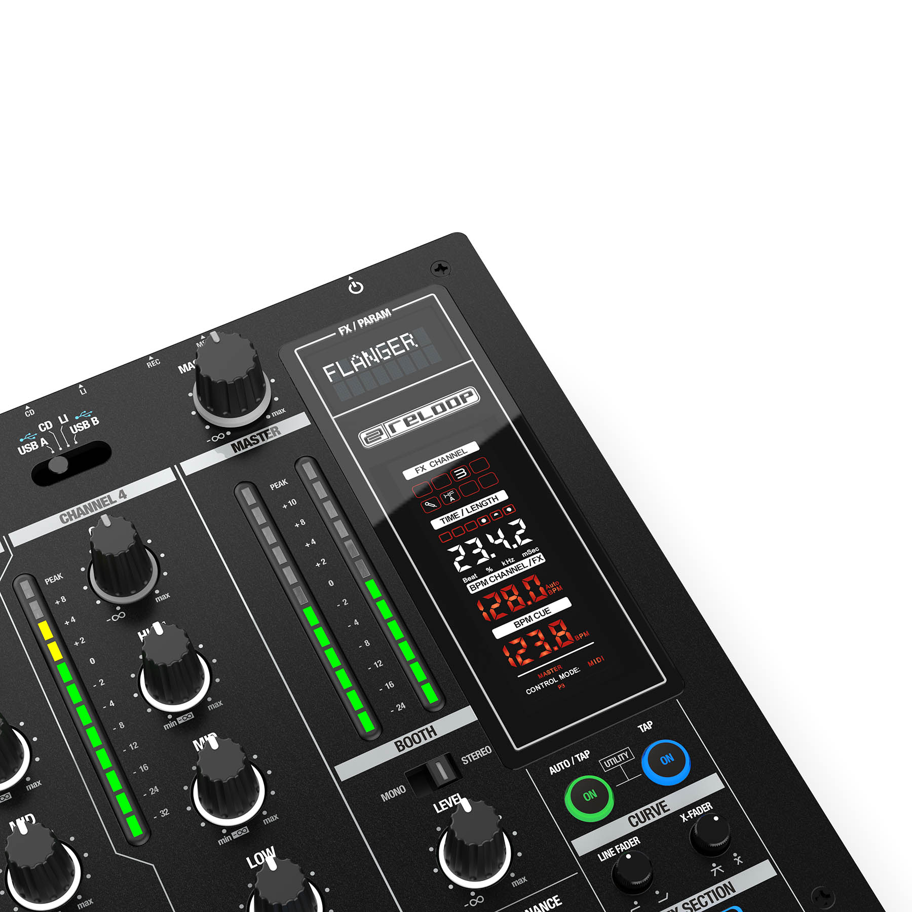 RELOOP RMX95 - Mixer Digital Club com 24-BIT, Dual Interface - Imagem 6
